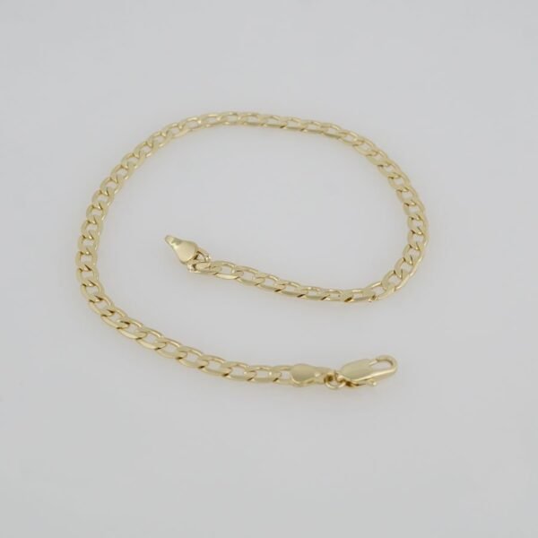 A4005 Anklets - Tobilleras - 14K Real Color - 4mmX27cm - Image 2