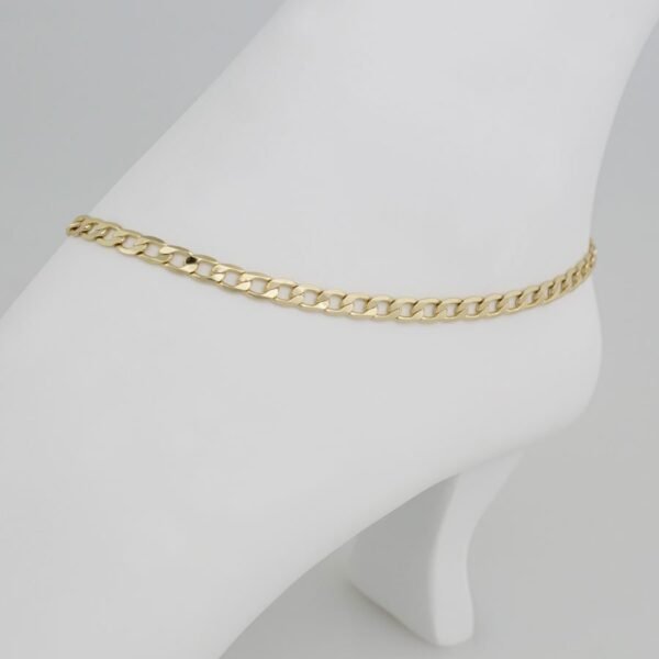 A4005 Anklets - Tobilleras - 14K Real Color - 4mmX27cm