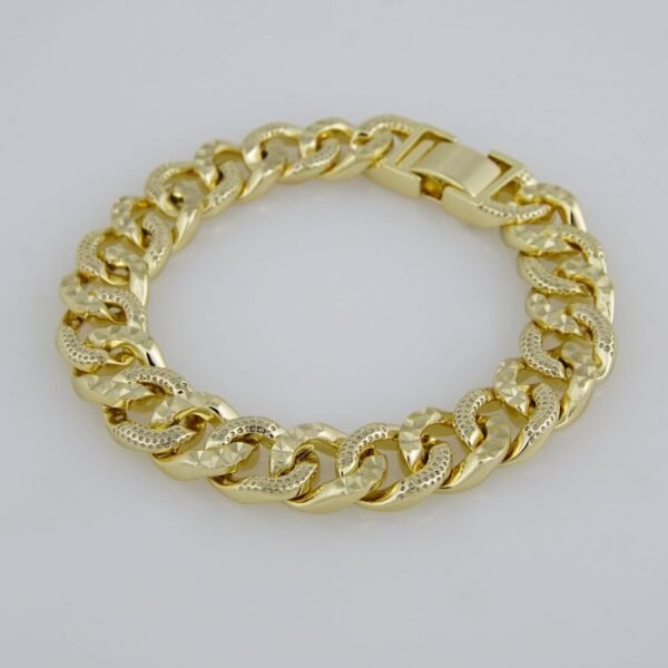 Bracelets Woman/ Manillas Mujer/  ZIRCON STONE///  14K Real Color//// B-0060 - Image 2