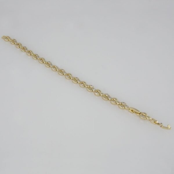 Bracelets Woman/ Pulseras Dama/  Zircon Stone/  14K Real Color//B0054 - Image 2