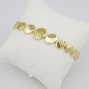 Bracelets Woman/ Manillas Mujer/  14K Real Color///  FREE SHIPPING OVER $50.00 DOLLAR PURCHASE///B0067