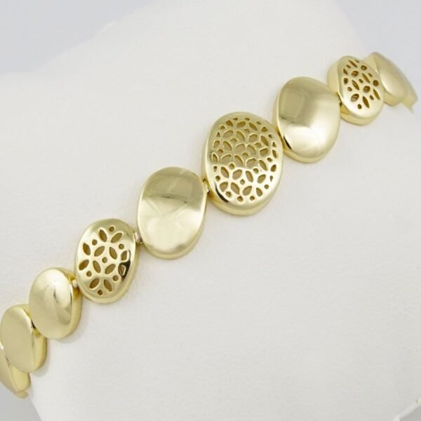 Bracelets Woman/ Manillas Mujer/  14K Real Color///  FREE SHIPPING OVER $50.00 DOLLAR PURCHASE///B0067 - Image 2