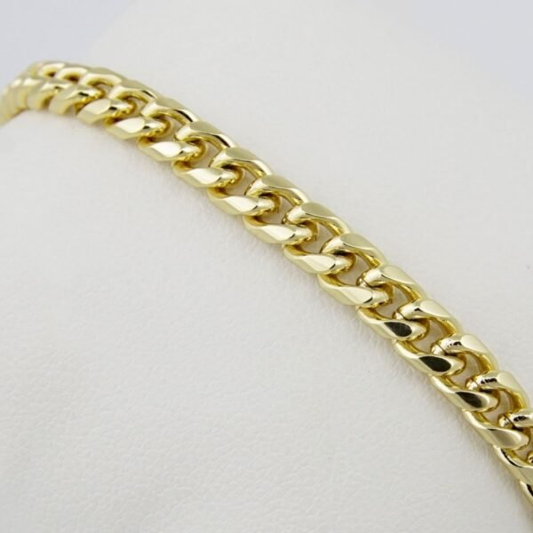 Bracelets Woman or Men/ Manillas Mujer o Hombre/  14K Real Color// 6mm// B0069 - Image 3
