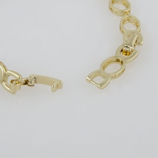 Bangles Woman/Pulsos Dama/  Zircon Stone/  14K Real Color /M0036 - Image 3