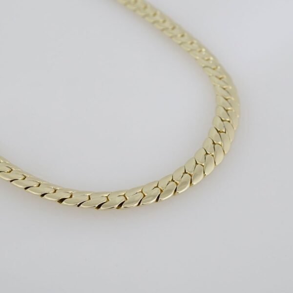 Chains/ Cadenas  14K Real Color 6mmX60cm, 50cm, 45cm/ N6007 - Image 2