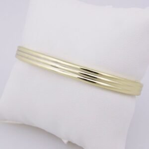 Bangles Woman/ Pulsos Dama//  /14K Real Color/// FREE SHIPPING OVER $50.00 DOLLAR PURCHASE///P0080