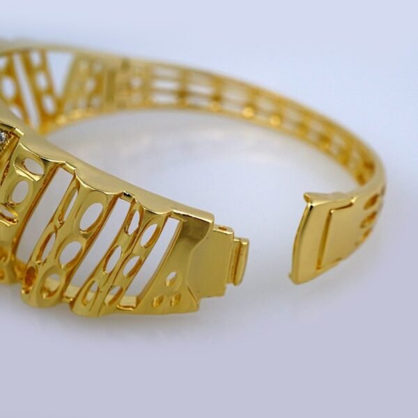 Bangles Women/ Pulsos Dama/  Zircon Stone/  14K Real Color// P231 - Image 3