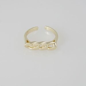 Woman Ring/ Anillos Damas/ Open Size/  Zircon Stone/  14K Real Color/ Ajustable// R003