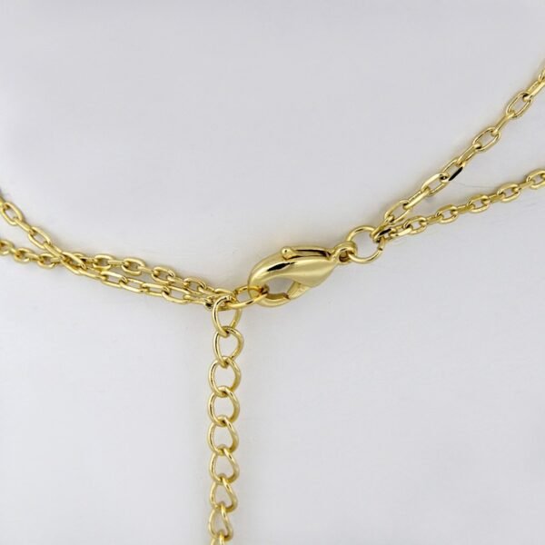 Bracelets Woman/ Manillas Mujer/  14K Real Color/ Plain// B0144 - Image 3