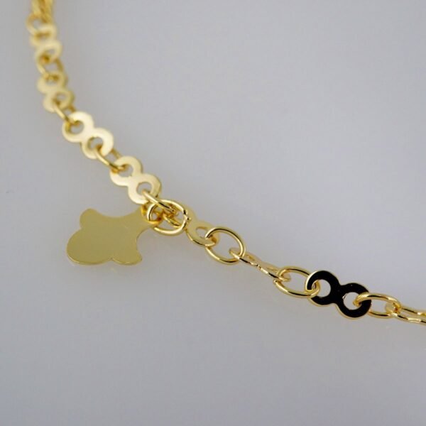 A0042 Anklets - Tobilleras - 14K Real Color - Image 3