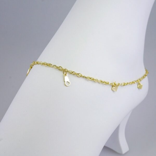 A0048 Anklets - Tobilleras - 14K Real Color - Image 2