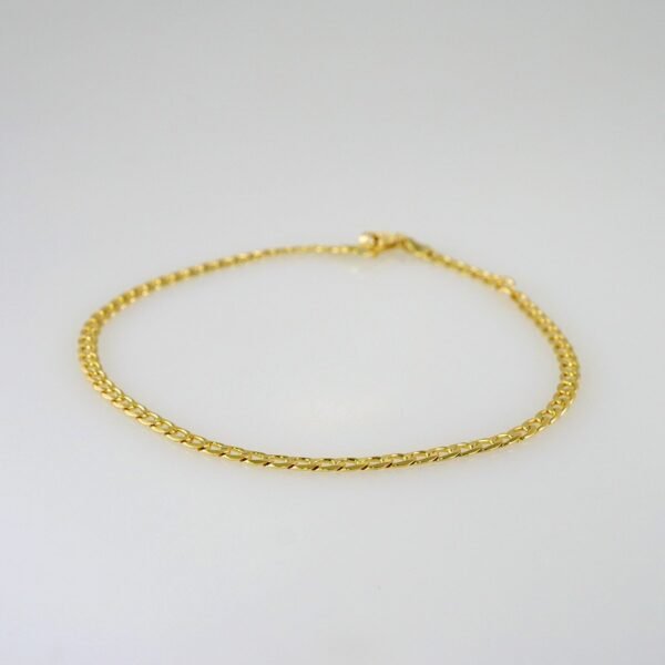 A3005 Anklets - Tobilleras - 14K Real Color - 3mm