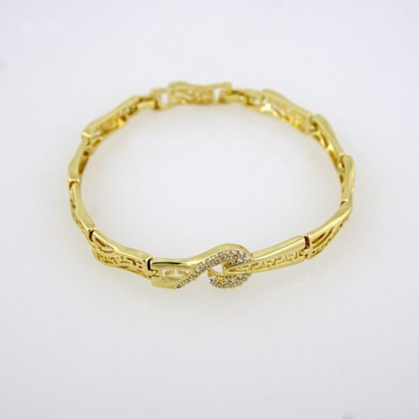 Bracelets Woman/ Manillas Mujer/ Zircon Stone/14K Real Color/ FREE SHIPPING OVER $50.00 DOLLAR PURCHASE///B0090 - Image 2