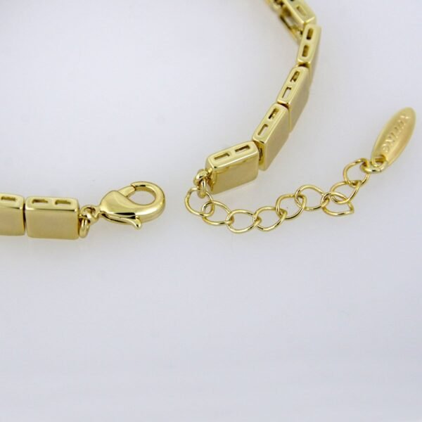 Bracelets Woman/ Pulseras Dama/  Zircon Stone/  14K Real Color///B0107 - Image 3