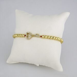 Bracelets Woman/ Pulseras Dama/  14K Real Color/   Hilo Rojo Ajustable// B0156