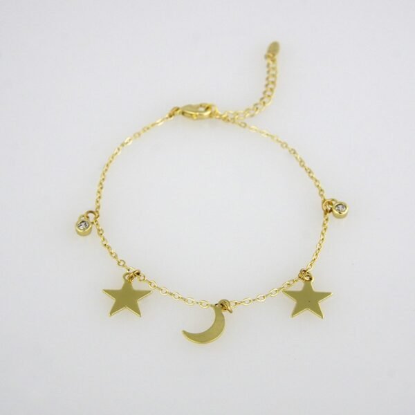 Bracelets Woman/ Manillas Mujer/ 14K Real Color// B0163 - Image 2
