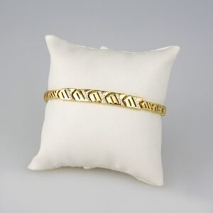 Bracelets Woman/ Pulsera mujer/  Zircon Stone/  14K Real Color// B0185