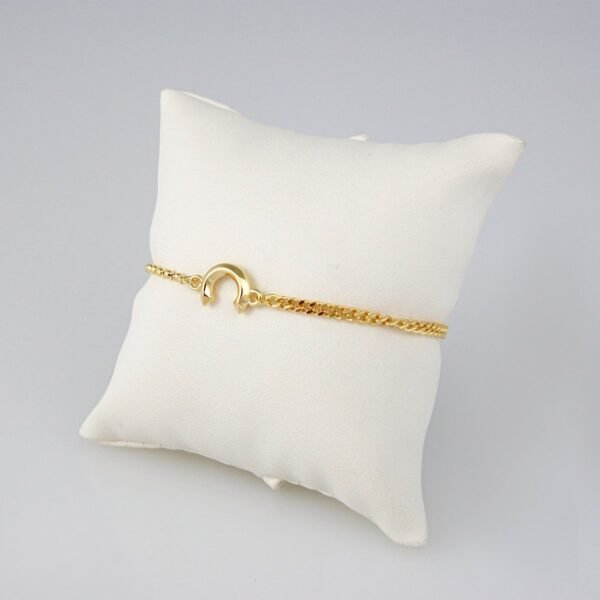 Bracelets Woman/ Pulseras mujer/  Plain/  14K Real Color// B0190