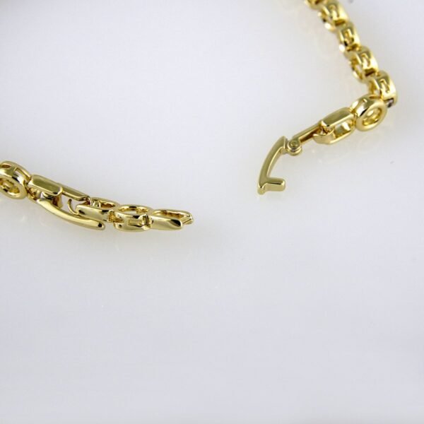 Bracelets Woman/ Manillas Mujer/  14K Real Color/ Zircon Stone// B0201 - Image 3