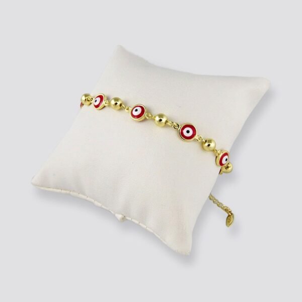 Bracelets Woman/ Manillas Mujer/  14K Real Color/ Plain// B0206