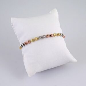 Women Bracelets/ Pulseras Dama/ Plain/Three tone// B1036