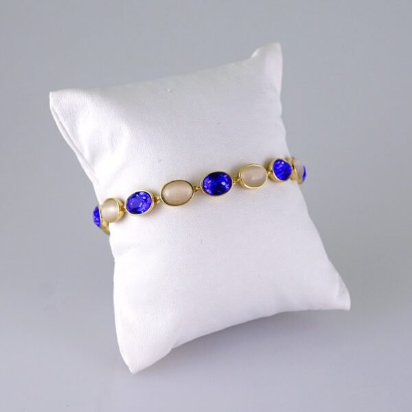Women Bracelets/ Pulseras Dama/ Zircon Stone/14K Real Color// B1095