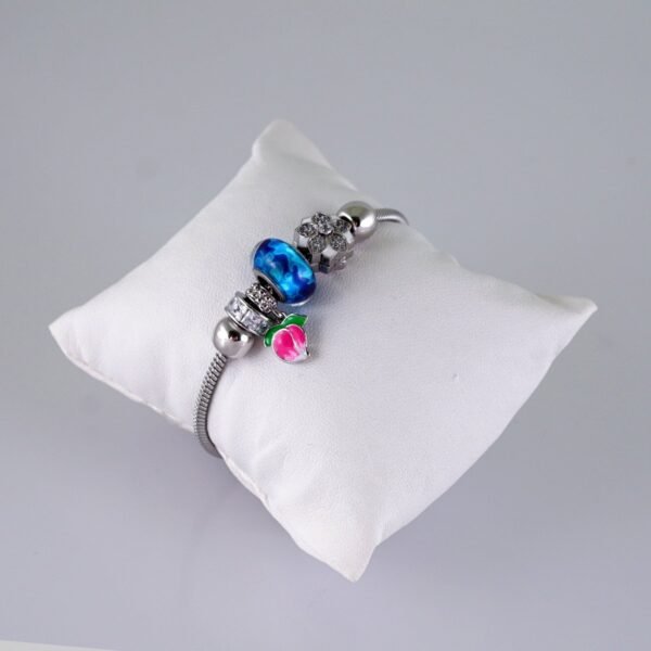 Women Bracelets/ Pulseras Dama/  Zircon Stone/ Silver Color// B1108