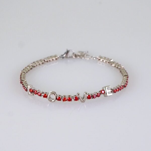 Women Bracelets/ Pulseras Dama/ Zircon Stone/ Silver Color// B1143 - Image 2