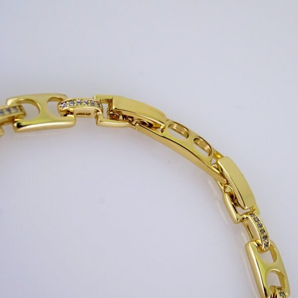 Women Bracelets/ Pulseras Dama/ Zircon Stone/ 14K Real Color// B1160 - Image 3