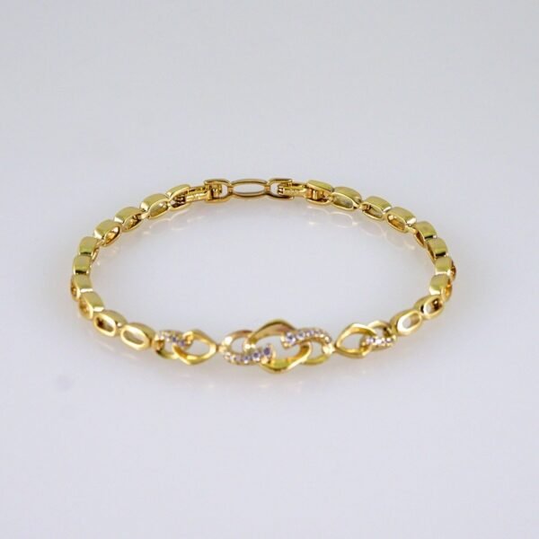 Women Bracelets/ Pulseras Dama/ Zircon Stone/ 14K Real Color// B1161 - Image 2