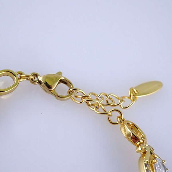 Women Bracelets/ Pulseras Dama/ Zircon Stone/ 14K Real Color// B1164 - Image 3