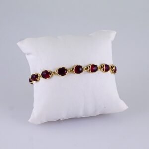 Women Bracelets/ Pulseras Dama/ Zircon Stone/ 14K Real Color// B1170