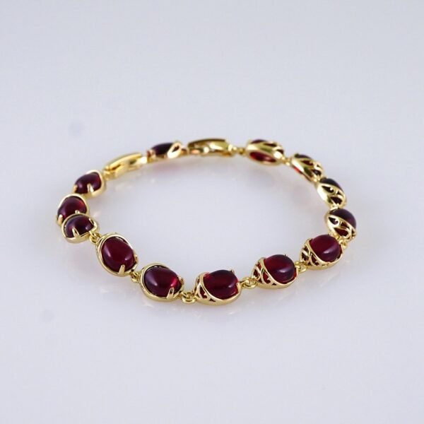 Women Bracelets/ Pulseras Dama/ Zircon Stone/ 14K Real Color// B1170 - Image 2