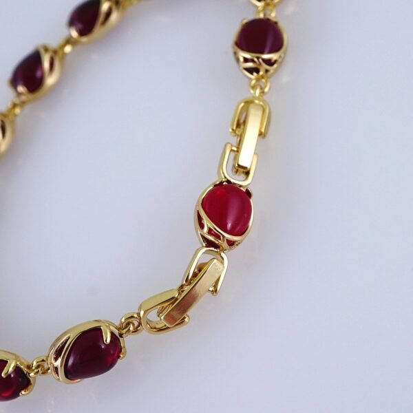 Women Bracelets/ Pulseras Dama/ Zircon Stone/ 14K Real Color// B1170 - Image 3