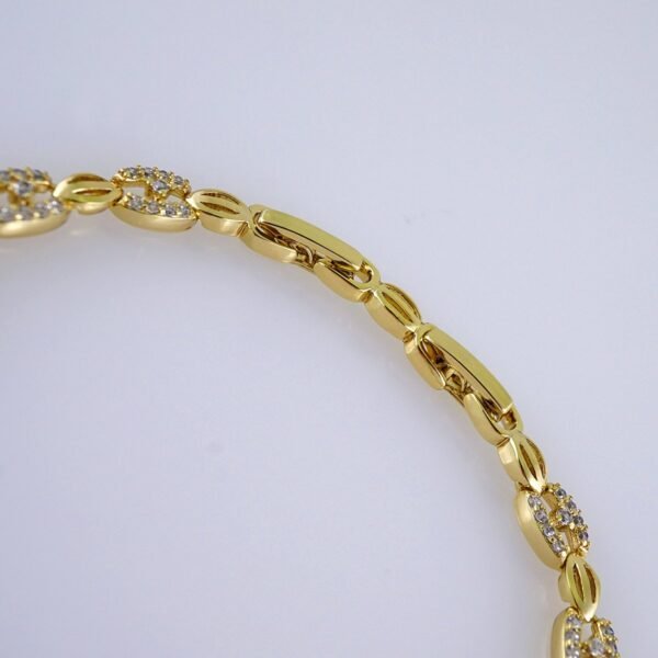 Women Bracelets/ Pulseras Dama/ Zircon Stone/ 14K Real Color// B1171 - Image 3