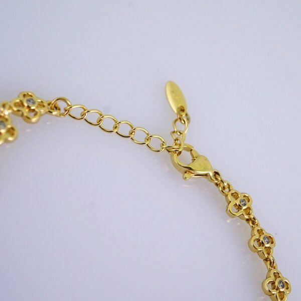 Women Bracelets/ Pulseras Dama/ Zircon Stone/14K Real Color// B1174 - Image 3