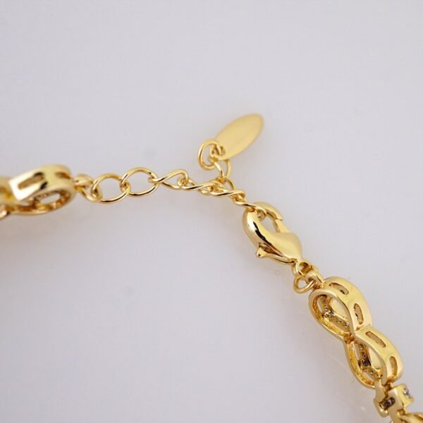 Women Bracelets/ Pulseras Dama/ Zircon Stone/ 14K Real Color// B1187 - Image 3