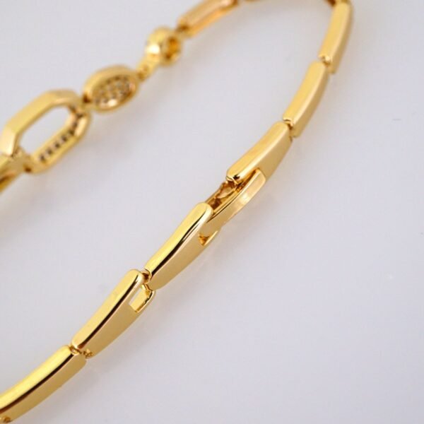 Women Bracelets/ Pulseras Dama/ Zircon Stone/ 14K Real Color// B1191 - Image 3