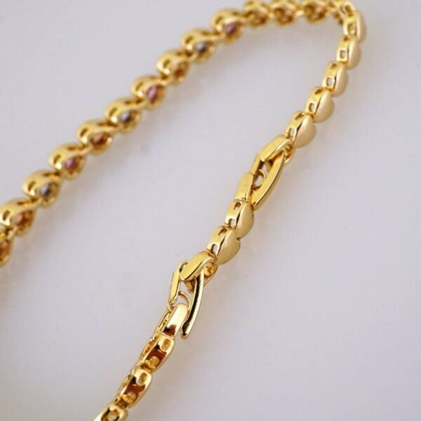 Women Bracelets/ Pulseras Dama/ Zircon Stone/ 14K Real Color// B1192 - Image 3