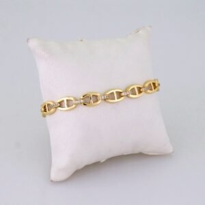 Women Bracelets/ Pulseras Dama/ Zircon Stone/ 14K Real Color// B1193
