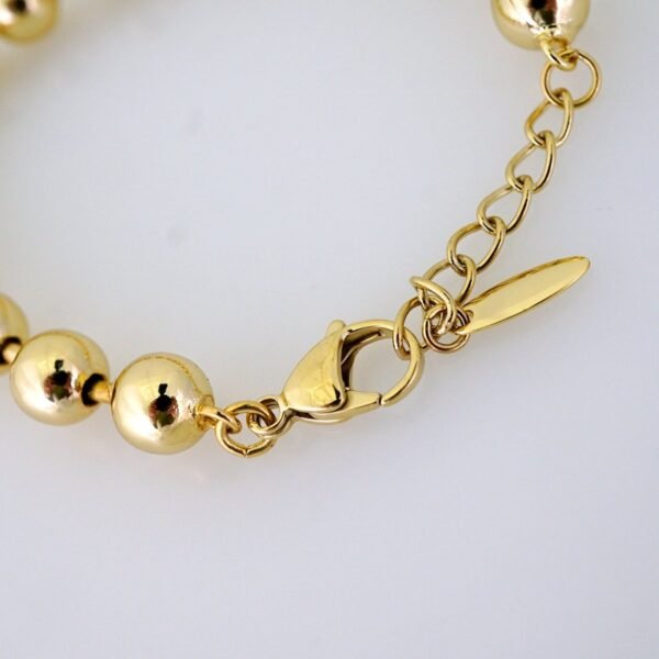 Women Bracelets/ Pulseras Dama/ Plain/14K Real Color// B1197 - Image 3