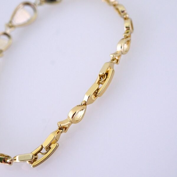 Women Bracelets/ Pulseras Dama/ Zircon Stone/ 14K Real Color// B1199 - Image 3