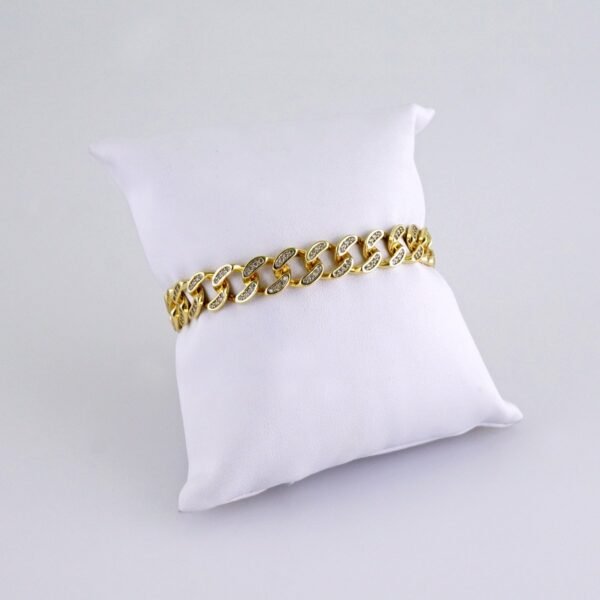 Women Bracelets/ Pulseras Dama/ Zircon Stone/ 14K Real Color// B1209