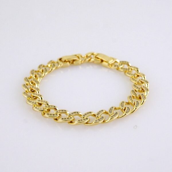 Women Bracelets/ Pulseras Dama/ Zircon Stone/ 14K Real Color// B1209 - Image 2