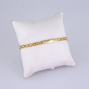 Women Bracelets/ Pulseras Dama/ Zircon Stone/ 14K Real Color// B1221