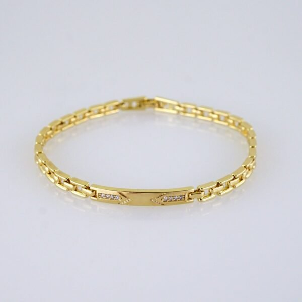 Women Bracelets/ Pulseras Dama/ Zircon Stone/ 14K Real Color// B1221 - Image 2