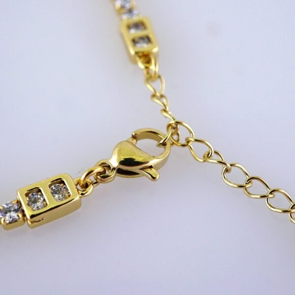 Women Bracelets/ Pulseras Dama/ Zircon Stone/ 14K Real Color// B1222 - Image 3
