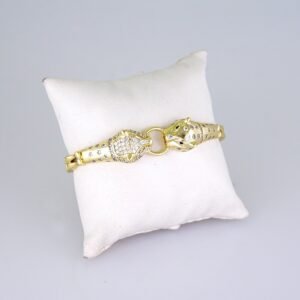 Women Bracelets/ Pulseras Dama/ Zircon Stone/ 14K Real Color// B1224