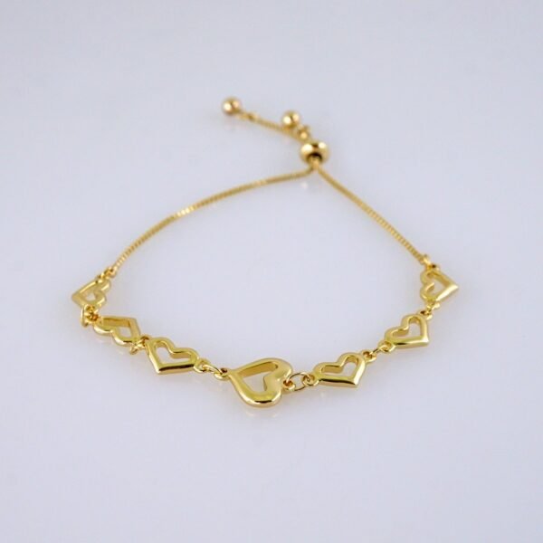 Women Bracelets/ Pulseras Dama/ Zircon Stone/ 14K Real Color// B1225 - Image 2
