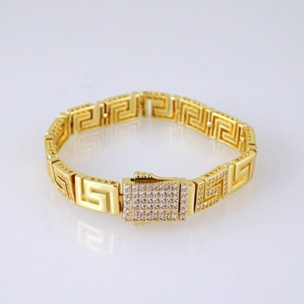 B1307 Bracelet - Pulseras/ Zircon Stone - 14K Real Color - Image 2